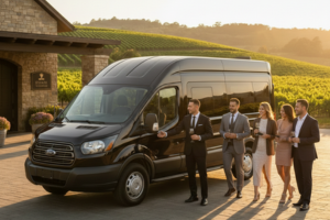 point-to-point shuttle transportation from Davis to major airports, including OAK, SMF, SJC, and SFO.