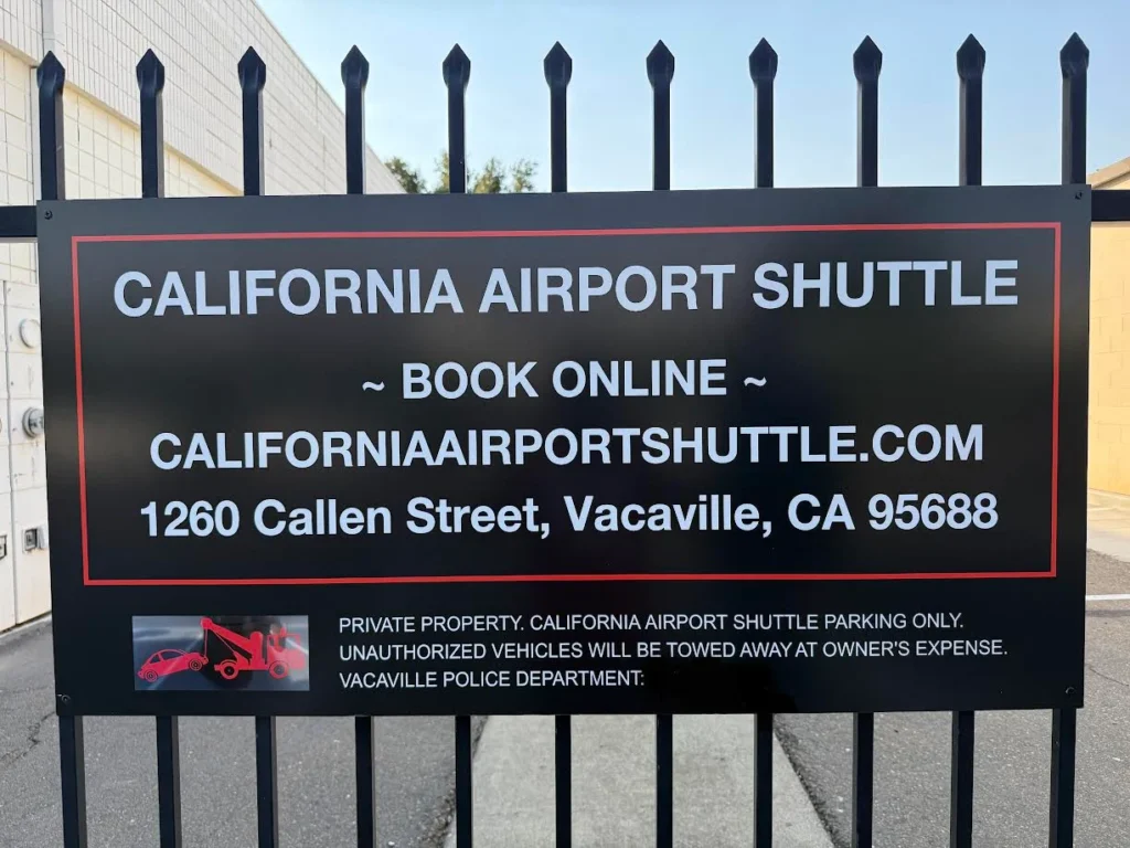 California Airport Shuttle Office Outdoor Image