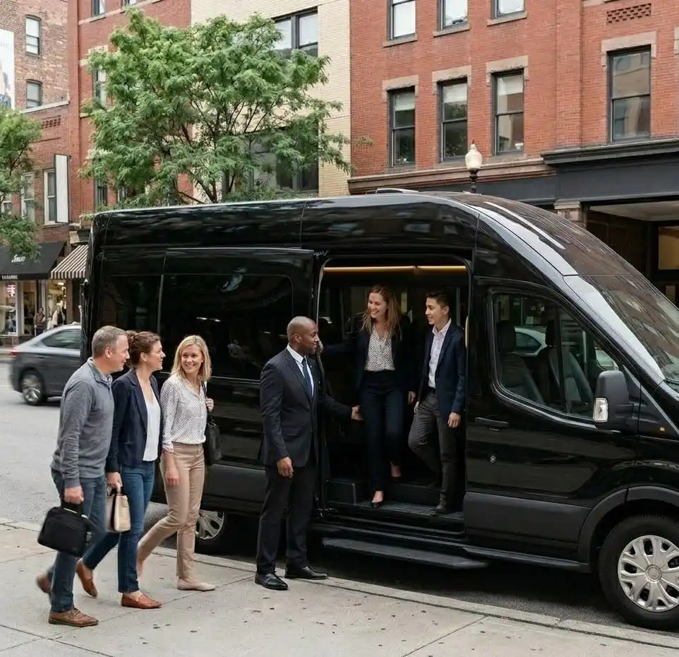 hourly as directed shuttle service