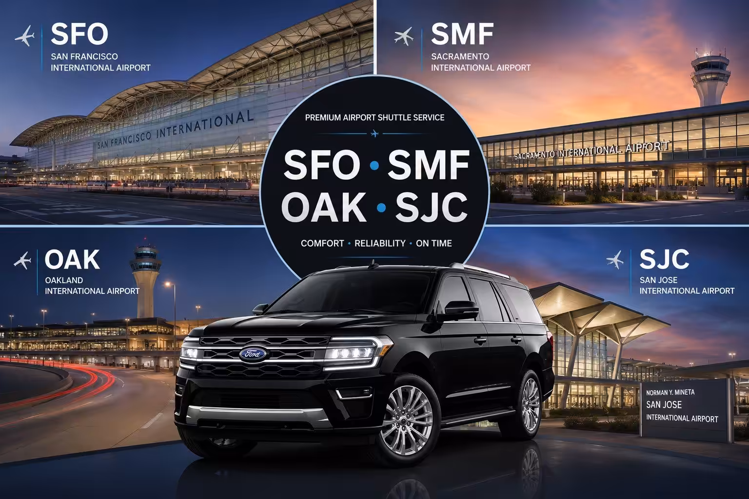 Yuba City Airport Transfer Services