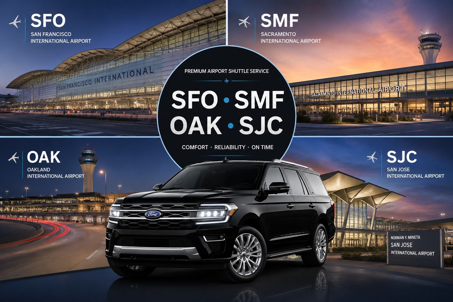 California Airport Shuttle Fleet