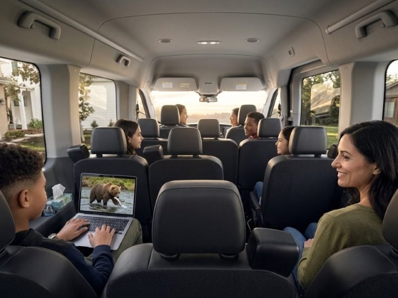 1-14 Passenger New 2024 Shuttle Van service by California Airport Shuttle