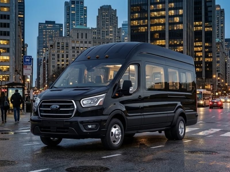 1-10 Passenger New 2024 Shuttle Van service by California Airport Suttle